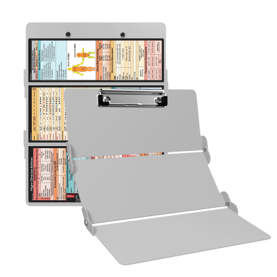 WhiteCoat Clipboard® Trifold - White Flight Medic Edition